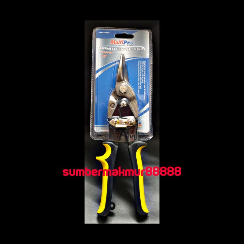 gunting seng / gunting baja ringan multipro 10"