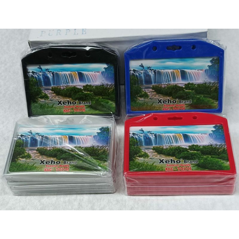 

casing id card 2 sisi posisi landscape