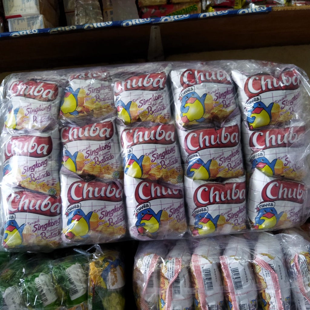 

Snack Cuba isi 20 Bungkus ( Harga 1 Pack )