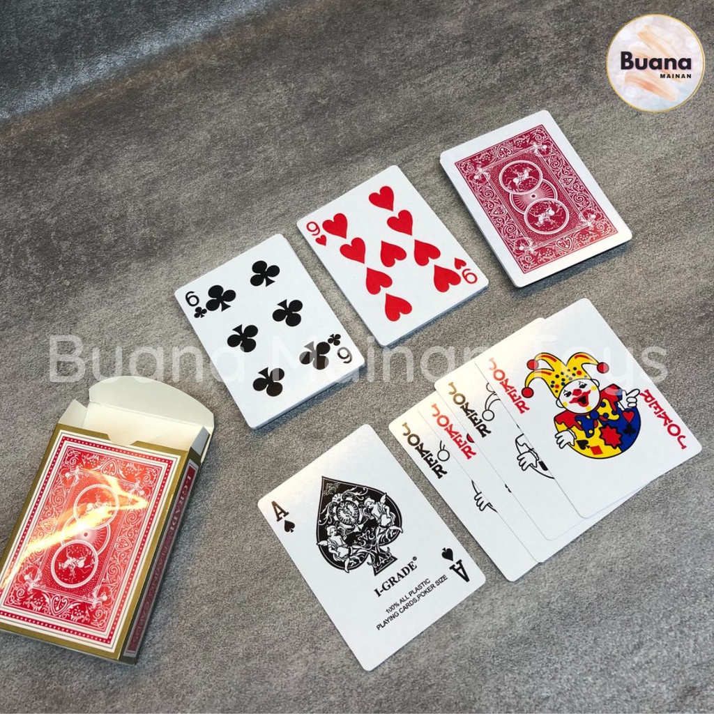 BOARD GAME KARTU REMI I-GRADE 787 PLAYING CARDS MAINAN ANAK CARD PLAY