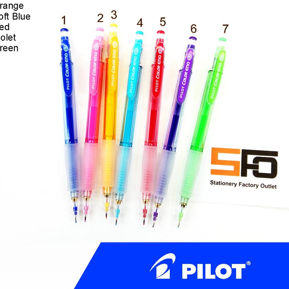 

MALL Pensil Mekanik Warna Pilot Color Eno 0.7mm terbaik