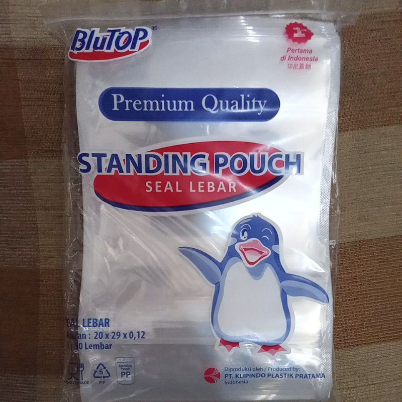 Standing pouch 20x29