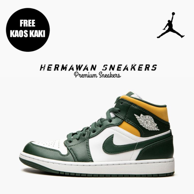 Sepatu Air Jordan 1 Mid Sonics by Hermawan Sneakers