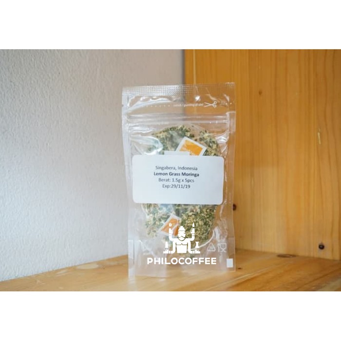 

Teh Singabera Lemongrass Moringa Tea 15g x 5 kantung teh | Tisane