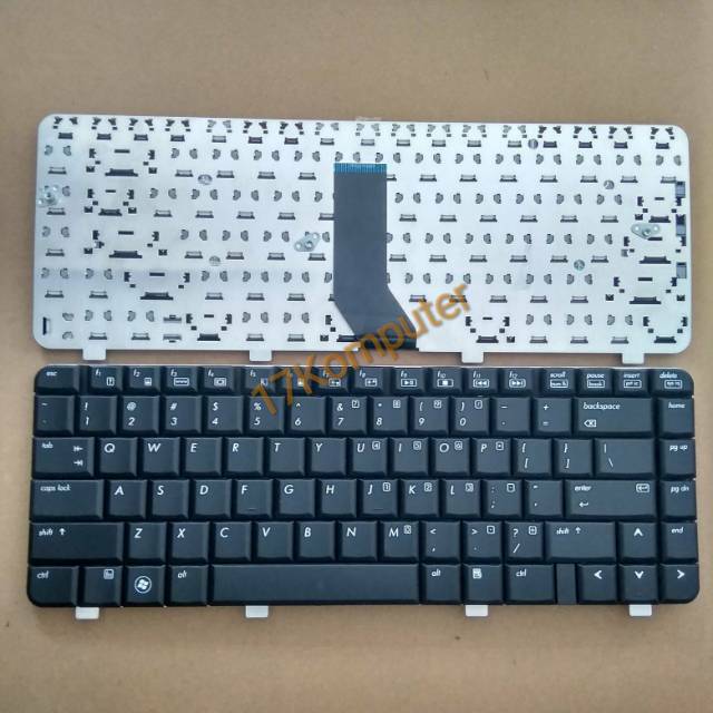 Keyboard Laptop HP Compaq CQ40 CQ41 CQ45 HITAM