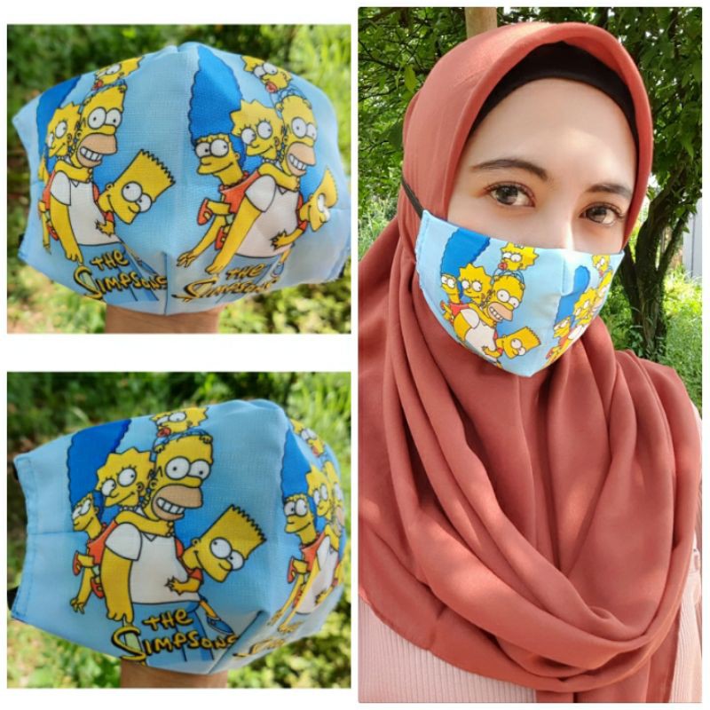 Masker Motif "THE SIMPSONS 5"