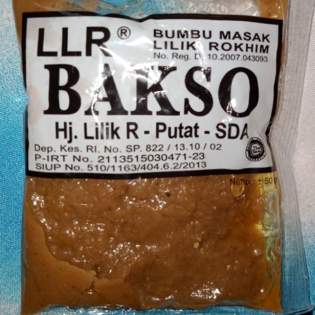 

Bumbu masak instan "BAKSO