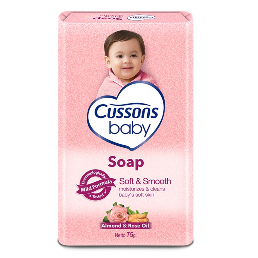 CUSSONS SOAP SOFT &amp; SMOOTH 75 G