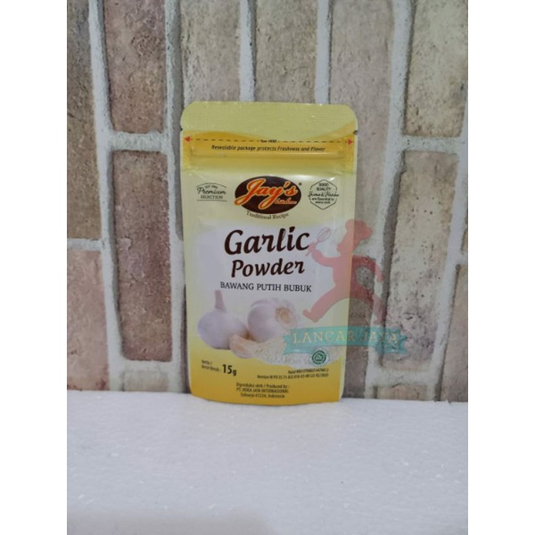 

Jay's Garlic Powder / Bawang Putih Bubuk Pouch 15gr