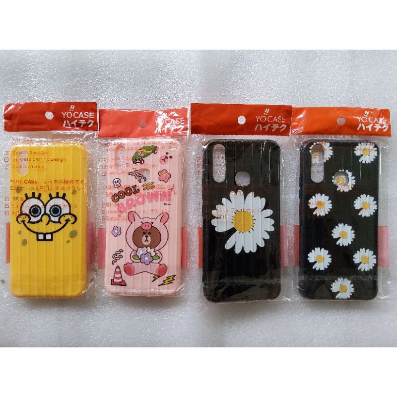 SOFT CASE KOPER LUGGAGE KOPER TRUNK KARAKTER VIVO Y12 Y15 Y17 Y91 Y93 Y95