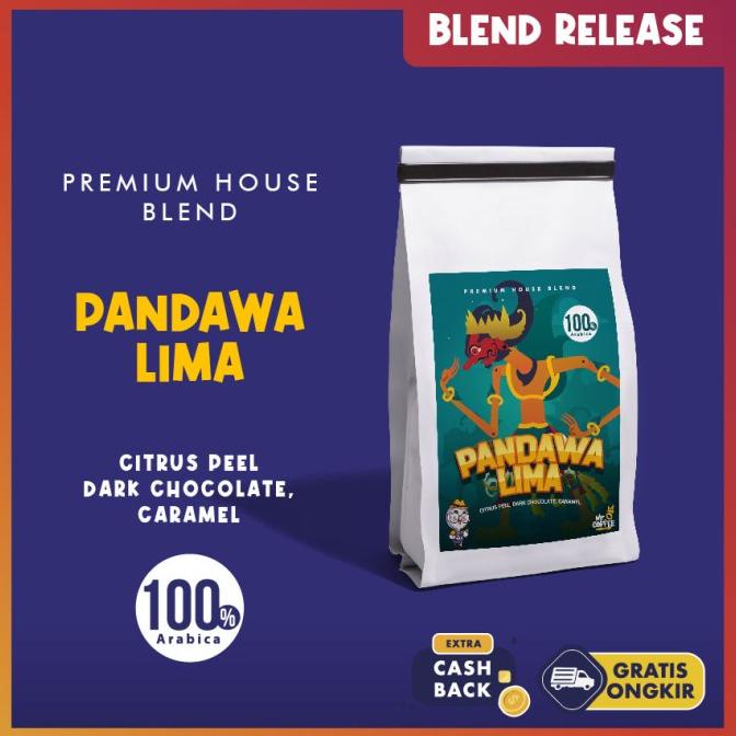 

Promo Awal tahun PREMIUM! Kopi House Blend PANDAWA5 100% Biji Kopi Arabika Specialty Promo Awal tahun