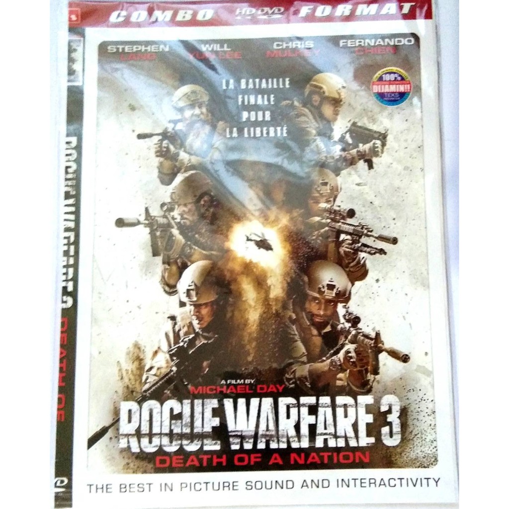 KASET DVD FILM ACTION TERBARU ROGUE WARFARE 3 SILAT