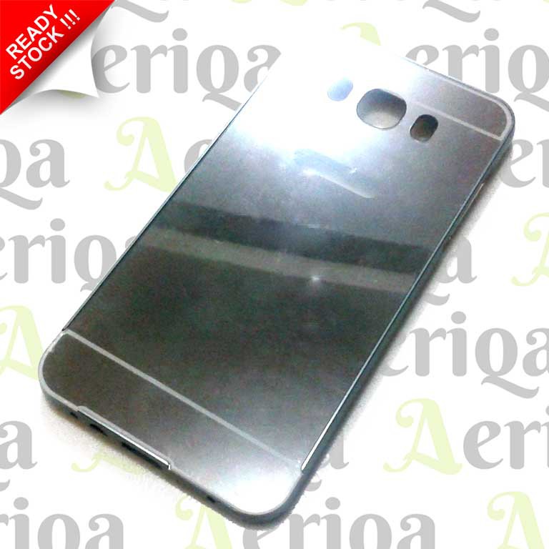 Bumper Aluminium Frame Samsung Galaxy J7 2016 J710 - Mirror Back Case