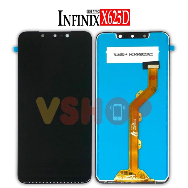 LCD TOUCHSCREEN INFINIX HOT 7 PRO X625 - X625D LCD TS FULLSET