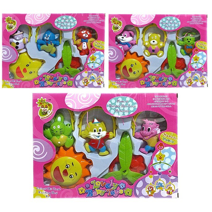 Mainan Bayi Gantung dan Pegang bersuara musik Harmonious Mainan Bayi Gantung dan Pegang bersuara musik Harmonious
