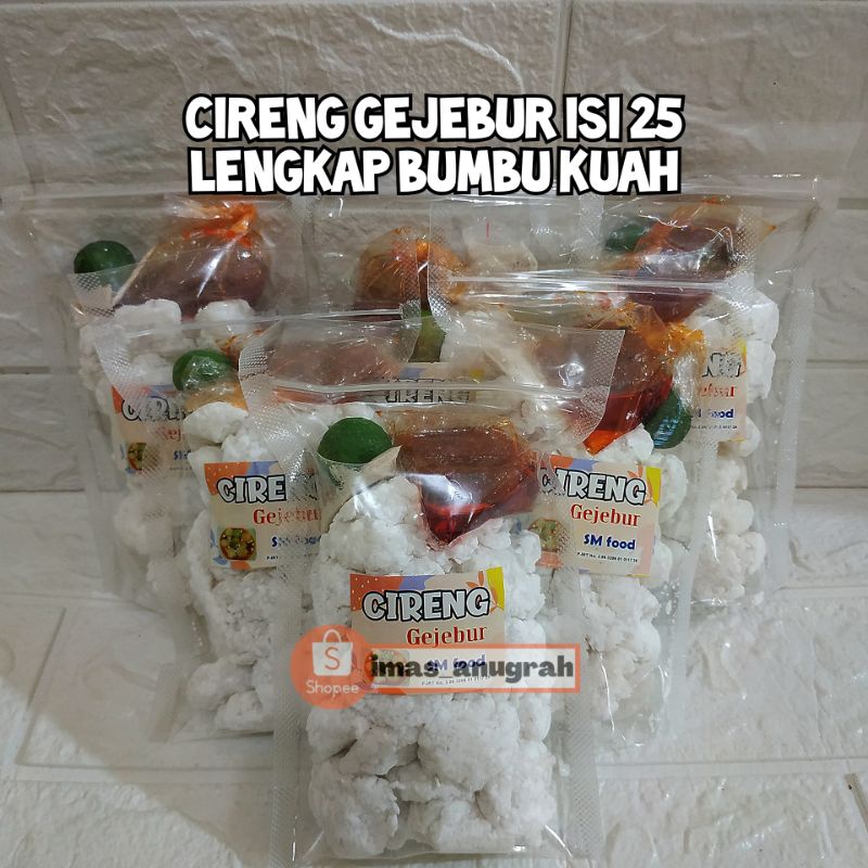 

FROZENFOOD CIRENG BANJUR / CIRENG GEJEBUR / CIRENG KUAH