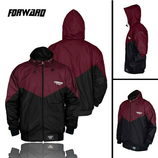 Jaket parasut pria harrington parka forward