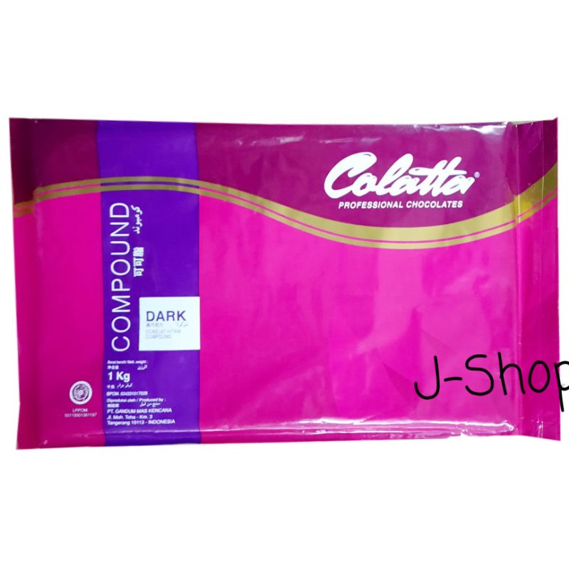 

COLATTA DARK COMPOUND 1KG/COKELAT BATANG COLATTA/DCC COLATTA