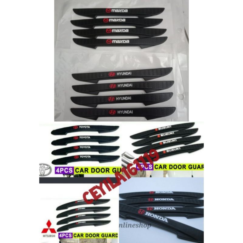 Dor guard karet Anti gores pelindung Pintu Baret (Logo) Mobil Avanza/xenia vvti