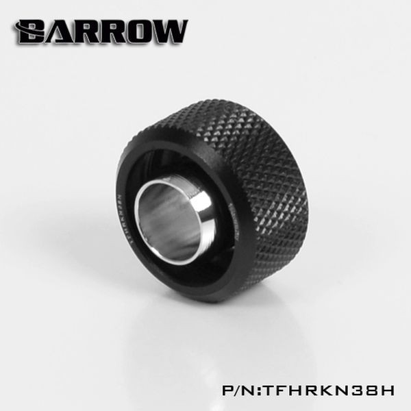 BARROW TFHRKN38H Compression Soft Tubing Fitting ID3/8 - OD5/8 Black