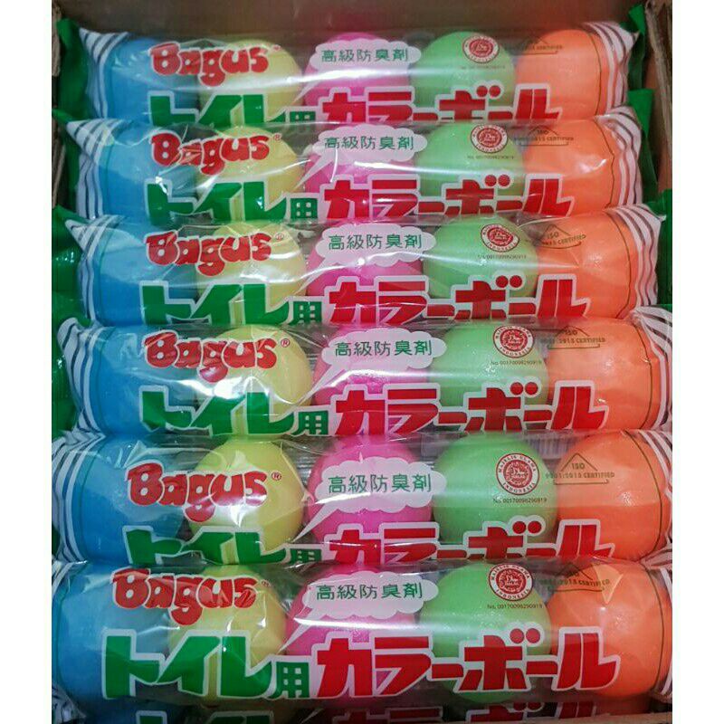 Bagus Kamper Toilet Colour Ball Isi 5 (150gr)