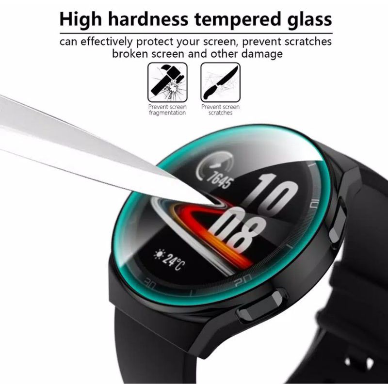 Cover/Case (Pelindung Penuh) For Huawei Watch GT 2e / GT2e (PC Material or Soft TPU)