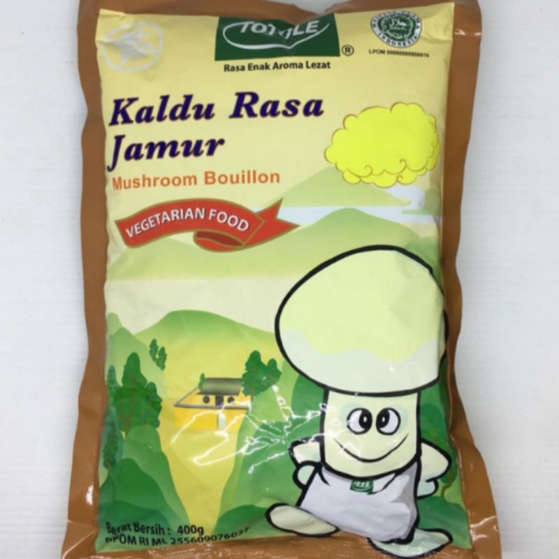 

Totole Kaldu Jamur 400gr Mokocing Mokoceng Original BPOM Halal Exp lama