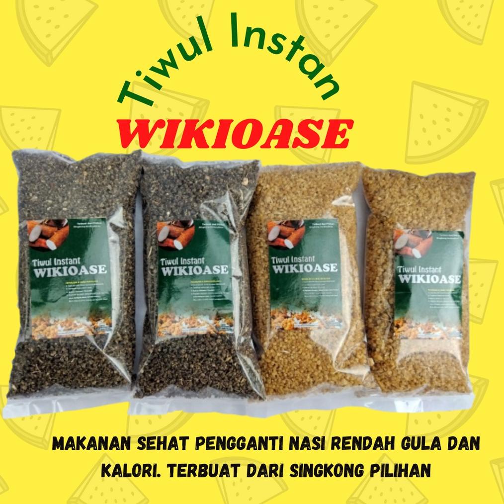 

Tiwul Instan Karak Singkong Instant Makanan Sehat Rendah Kalori Pengganti Nasi Wikioase Malang