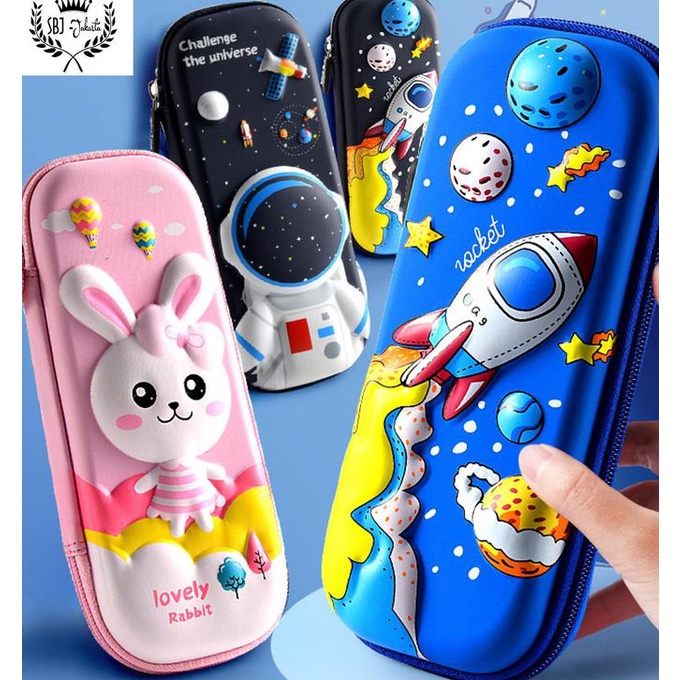 

[COD] Tempat pensil Kotak pensil smiggle Lookalike 3D Hardcase Waterproof CUCI GUDANG Kode 1102