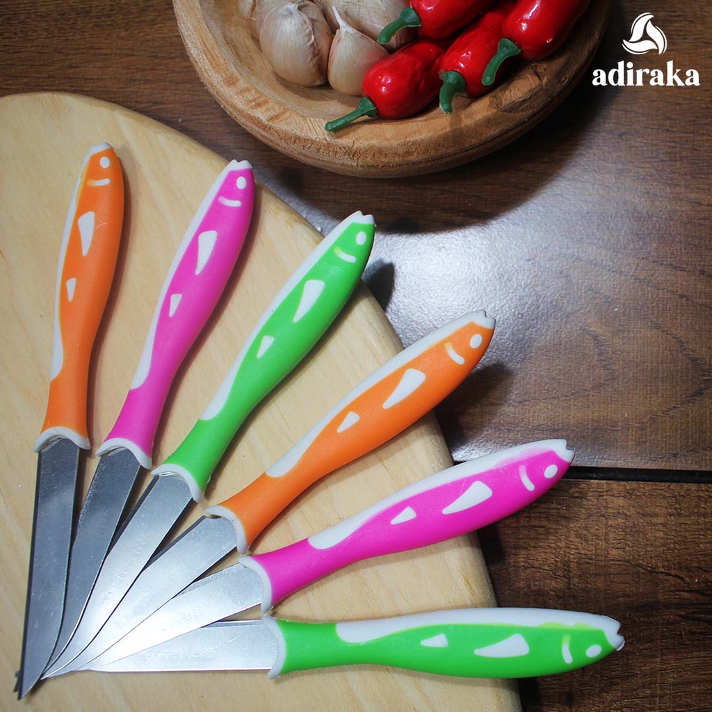 Pisau Ikan / Pisau Motif Ikan / Pisau Kecil / Pisau Buah - RR