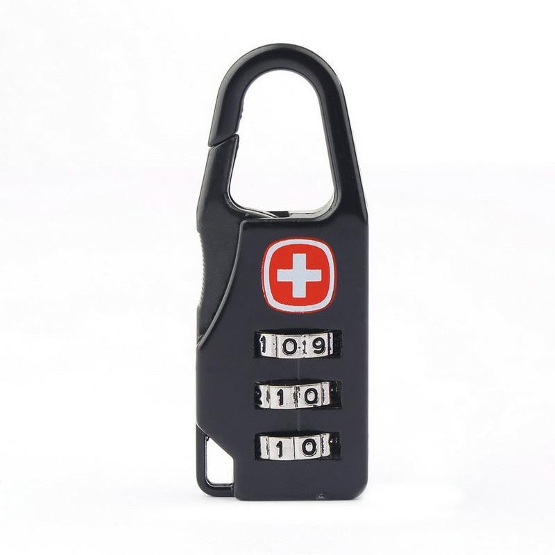 Gembok Koper Swiss Kombinasi Password Code Lock