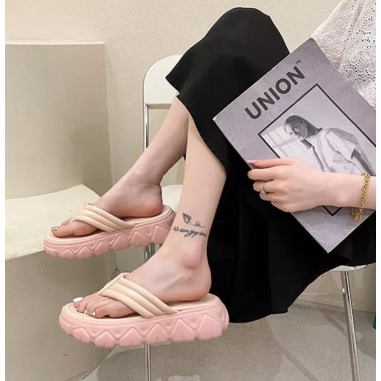 jessy_Sandal Tali Slip On Wanita KUE AP14