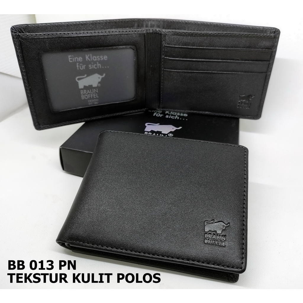 Dompet Mini Kecil Slim Pria BB 013 - Model Tidur - Kulit Import - Dompet Mini Kecil Slim