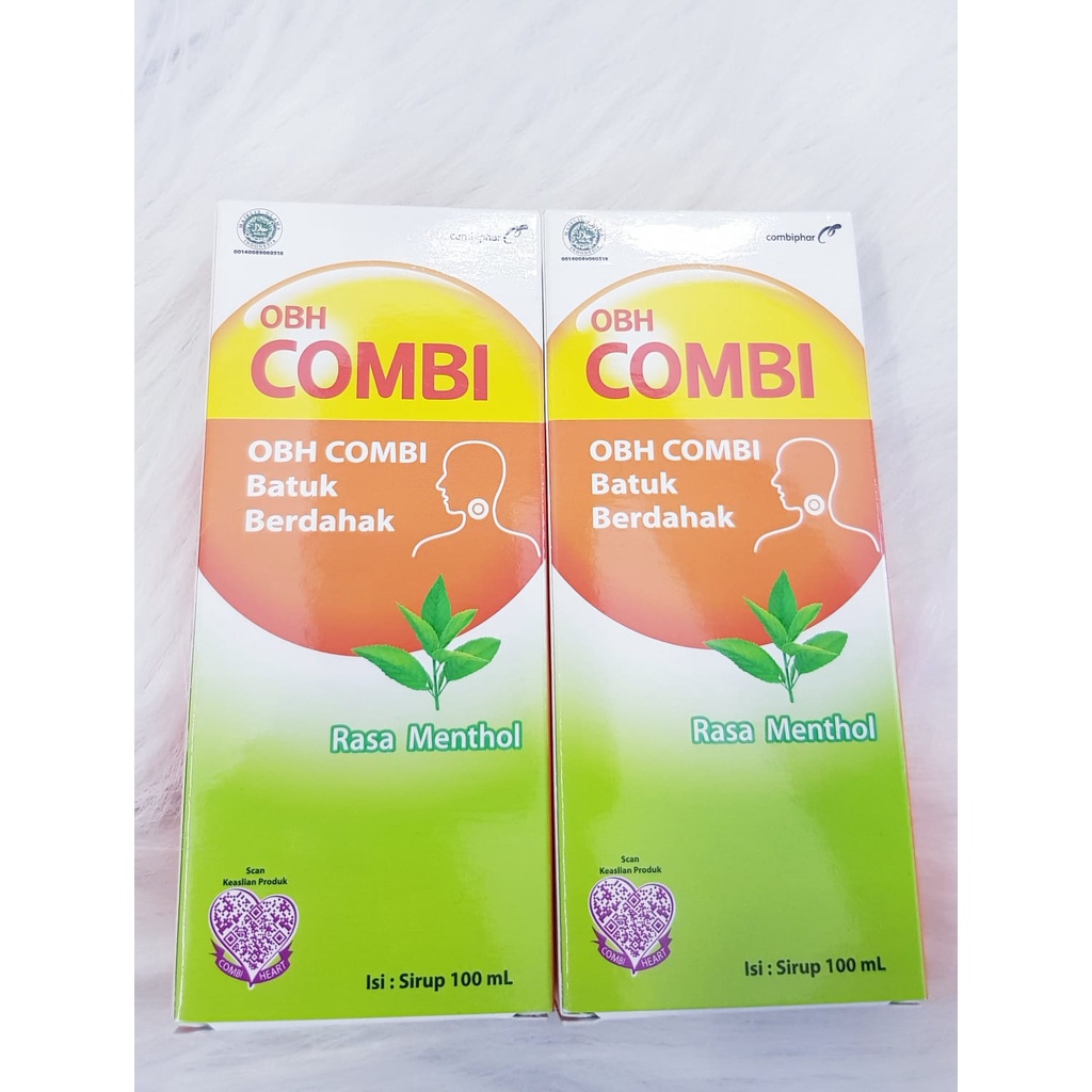 OBH COMBI BATUK BERDAHAK RASA MENTHOL DAN JAHE 100ML