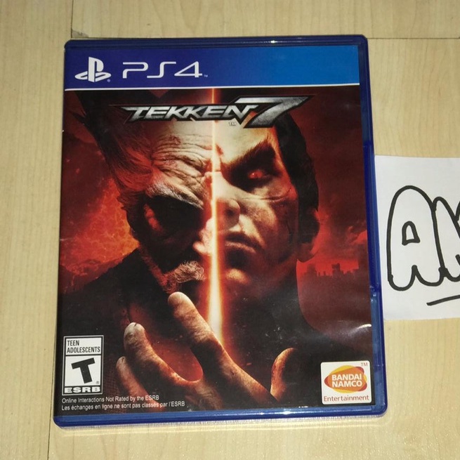 [PS4] Tekken 7 Reg All (R1 / English) USA US BD Kaset PS 4 CD Games Playstation PS5 5 Region Reg1 Re