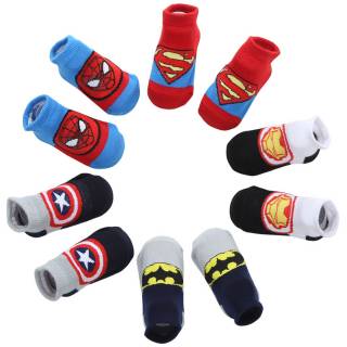  Kaos  kaki  Anti Selip Superhero Anak  Kaos  Kaki  Spiderman  