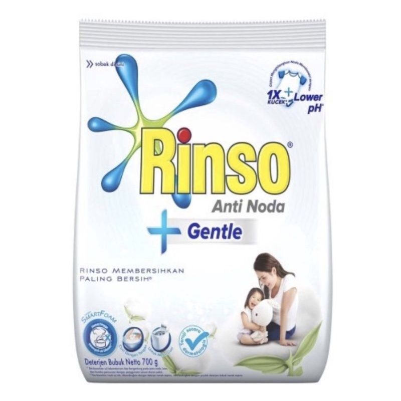 rinso bubuk gentle 700gr