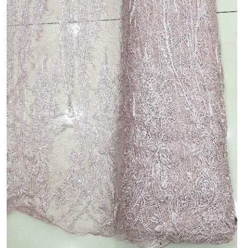 Tulle Chantily Santili Spangle payet ringan