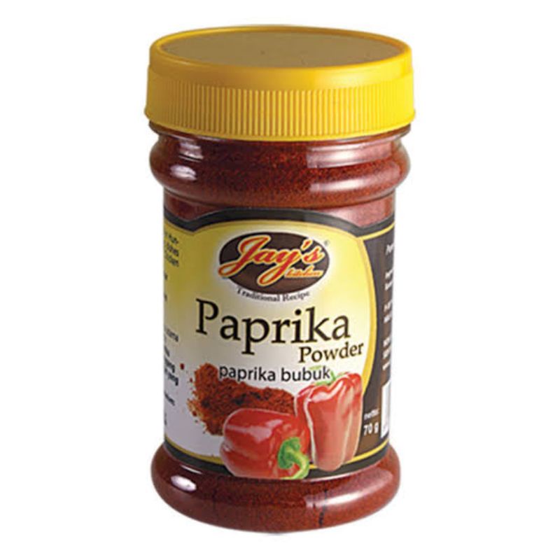 

JAYS PAPRIKA POWDER / JAY'S PAPRIKA BUBUK 70 GR