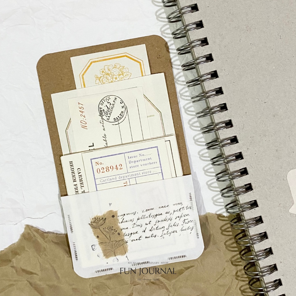 

COLLECTION OF LABEL PAPER PACK UNTUK JURNAL JOURNAL PLANNING PLANNER SCRAPBOOK DIY BUJO