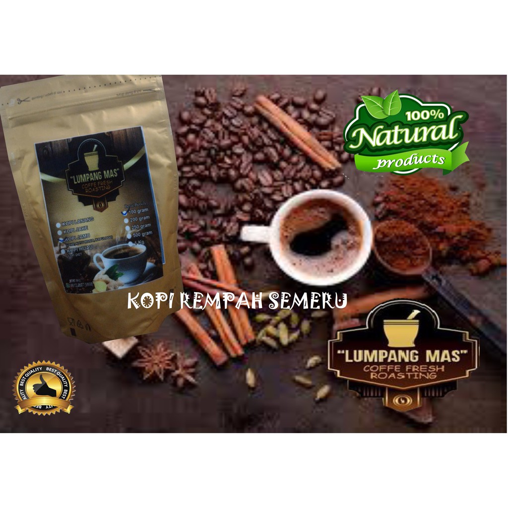 

Kopi Rempah Semeru 100 Gram