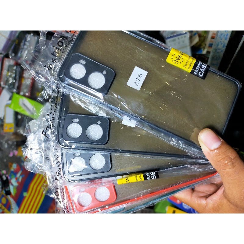 Silikon Aero oppo A76 - Silicon Oppo - softcase mate A76