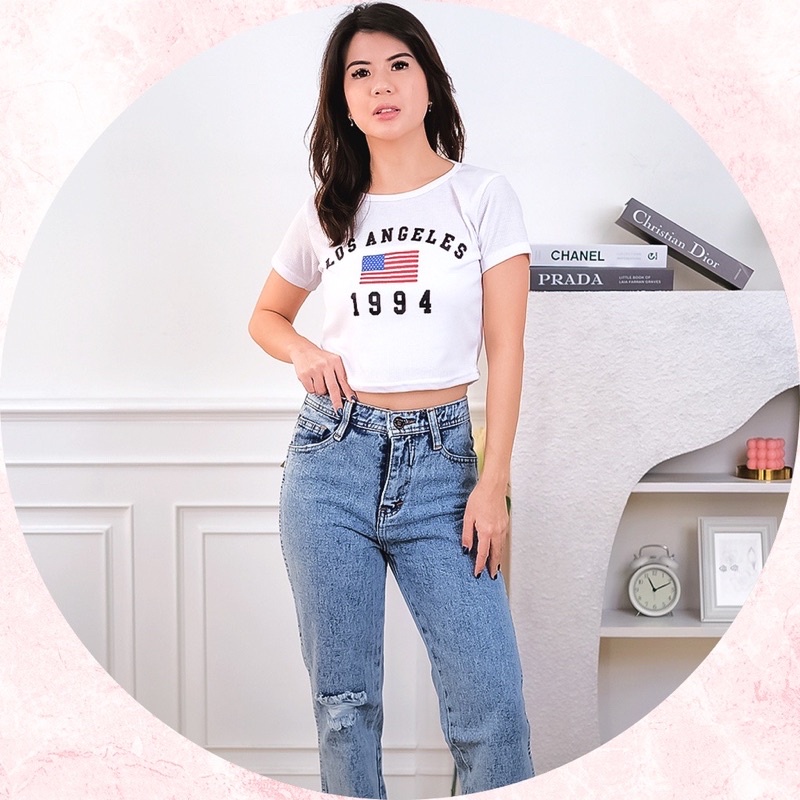 Crop Tee LA 1994 Rib (LD 88, P 40)