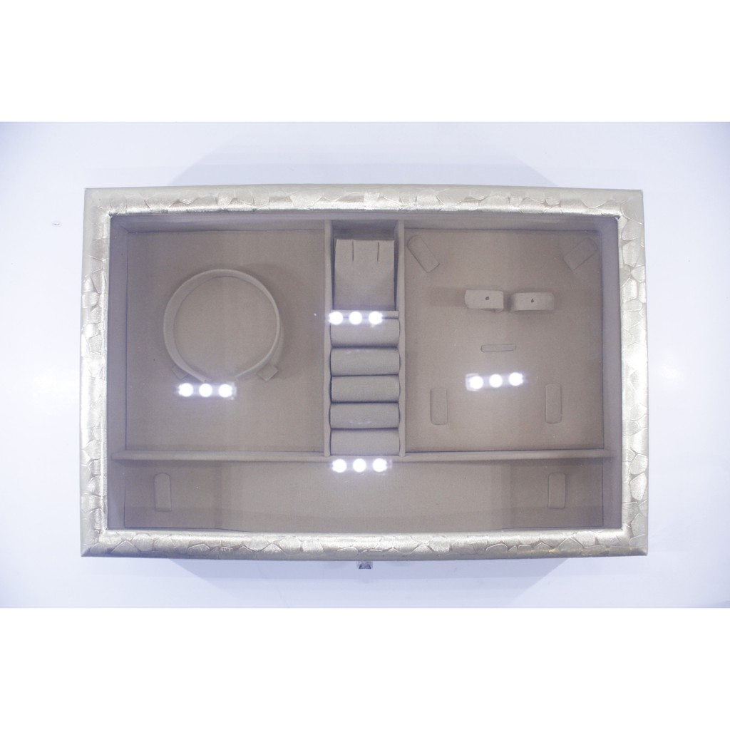 Kotak Stelan Perhiasan | Tempat Perhiasan | Box Set Perhiasan Kulit