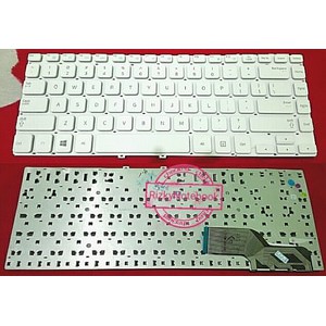 Keyboard laptop Samsung NP270 NP275 white