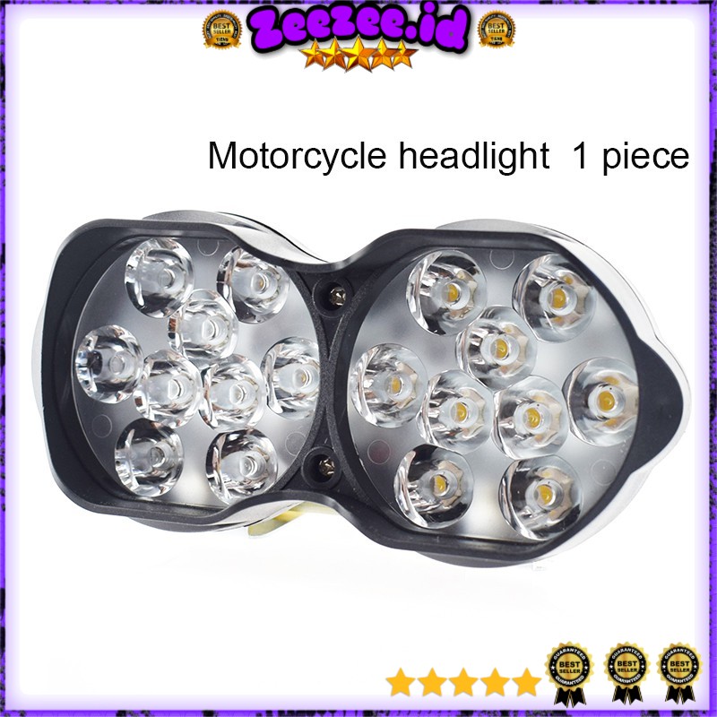 Lampu Tembak Motor ATV LED Spotlight 18 LED - U9 - Black