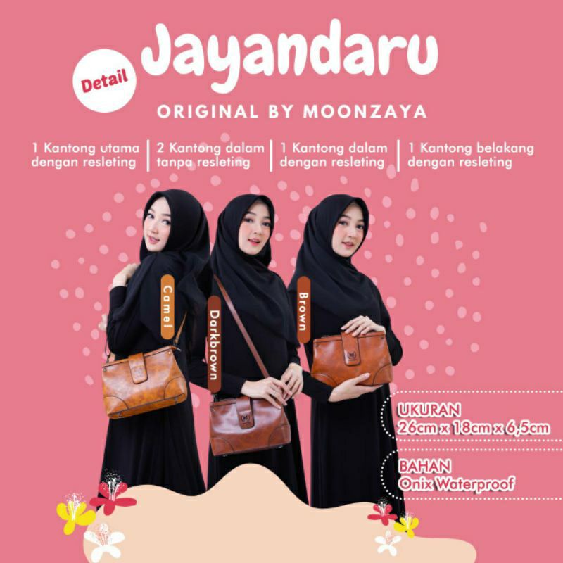 [ Ready ] TAS SELEMPANG JAYANDARU BY MOONZAYA