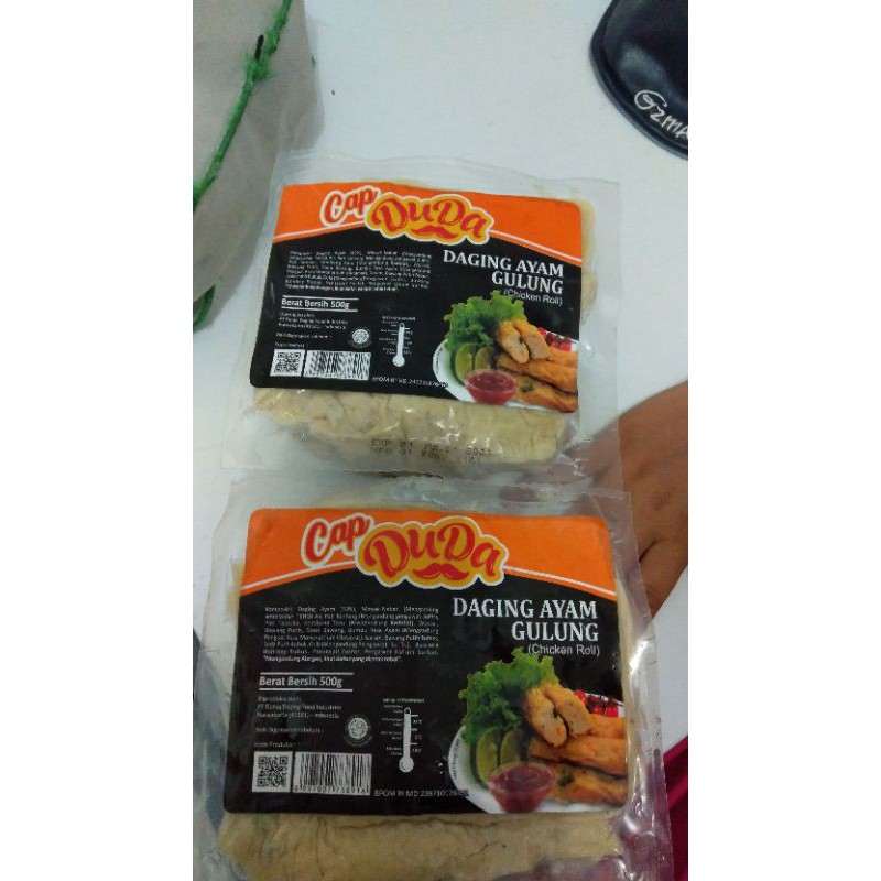 

DUDA - daging ayam gulung (chicken roll) 500gr