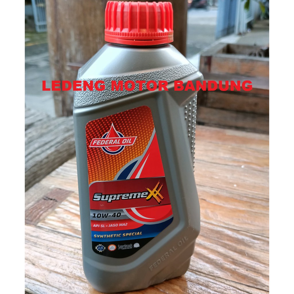 Oli Federal Supreme XX  API SJ Jaso MA Motor Bebek 800ml