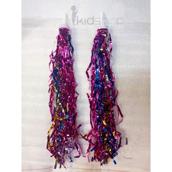 [KID] Aksesoris Sepeda Hiasan Handgrip Sepeda Rumbai Confetti